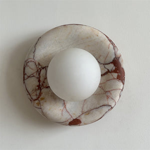 Hako Applique Murale Intérieure en Marbre - Neutralighting