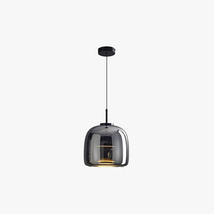 June Suspension Luminaire Design Verre Gris Fumé - Neutralighting