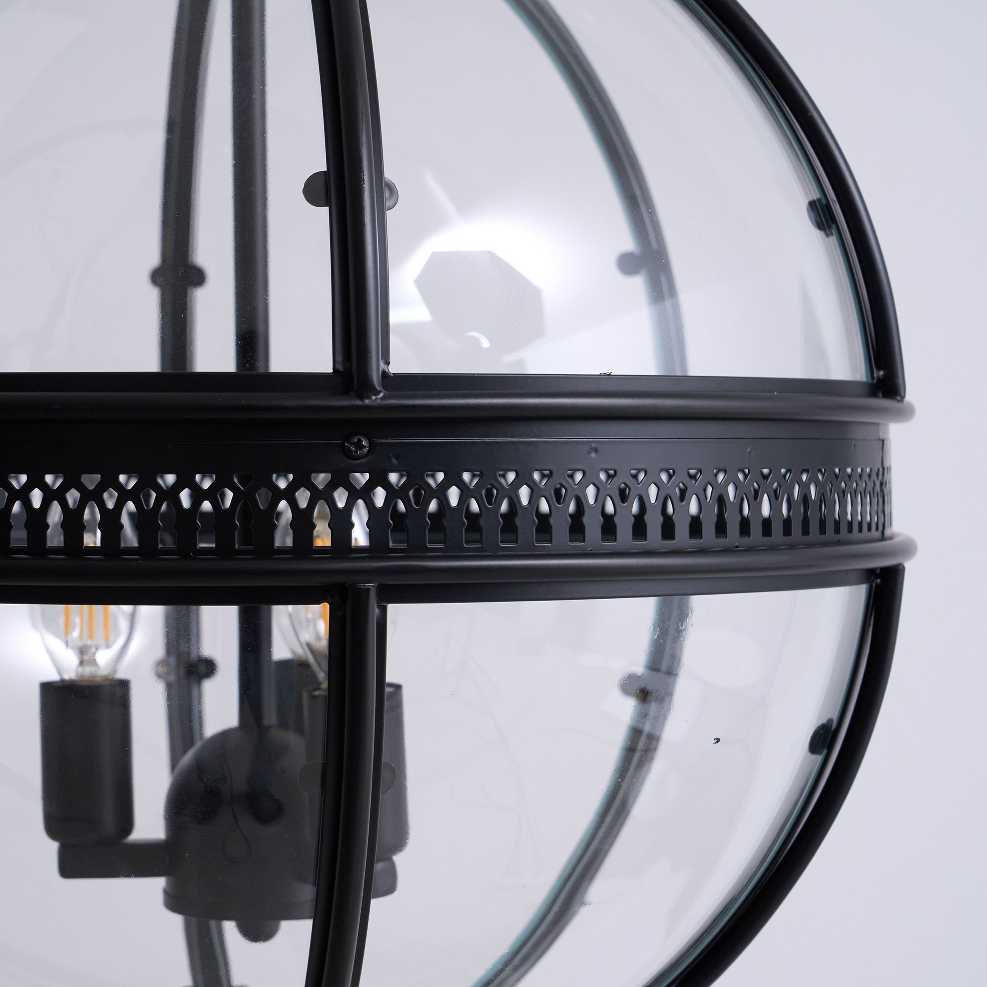 Edward Suspension Rétro en Verre - Neutralighting