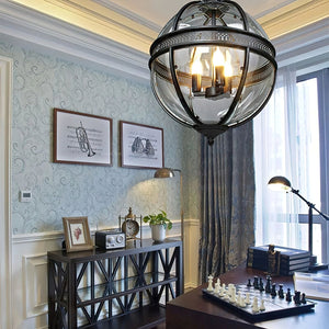 Edward Suspension Rétro en Verre - Neutralighting