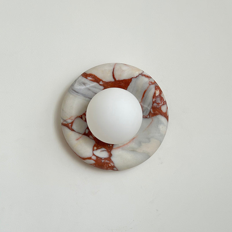 Hako Applique Murale Intérieure en Marbre - Neutralighting