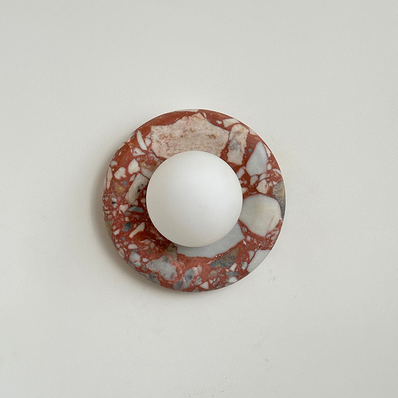 Hako Applique Murale Intérieure en Marbre - Neutralighting