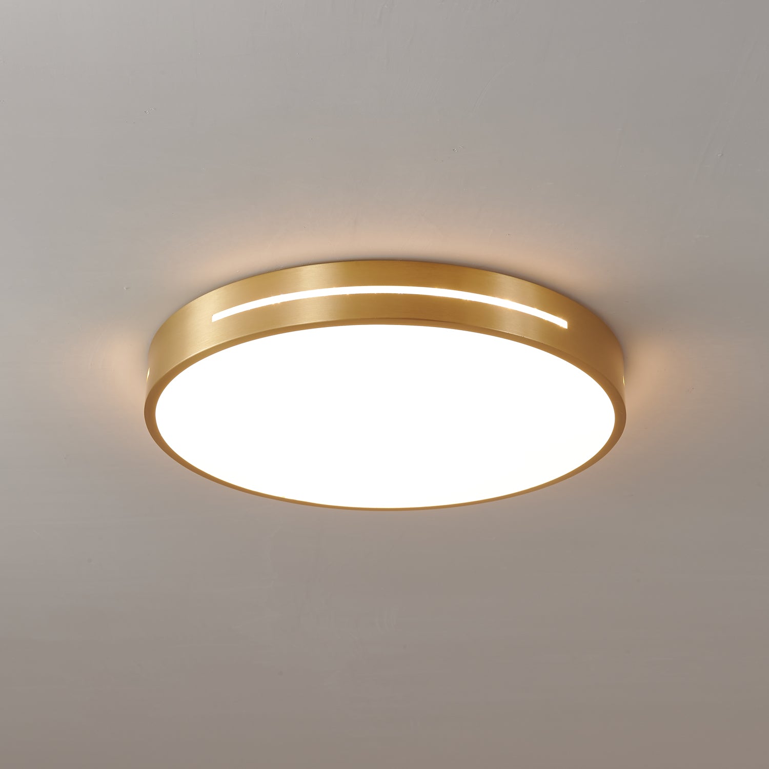 Eurcarara Plafonnier Laiton Moderne Minimaliste - Neutralighting