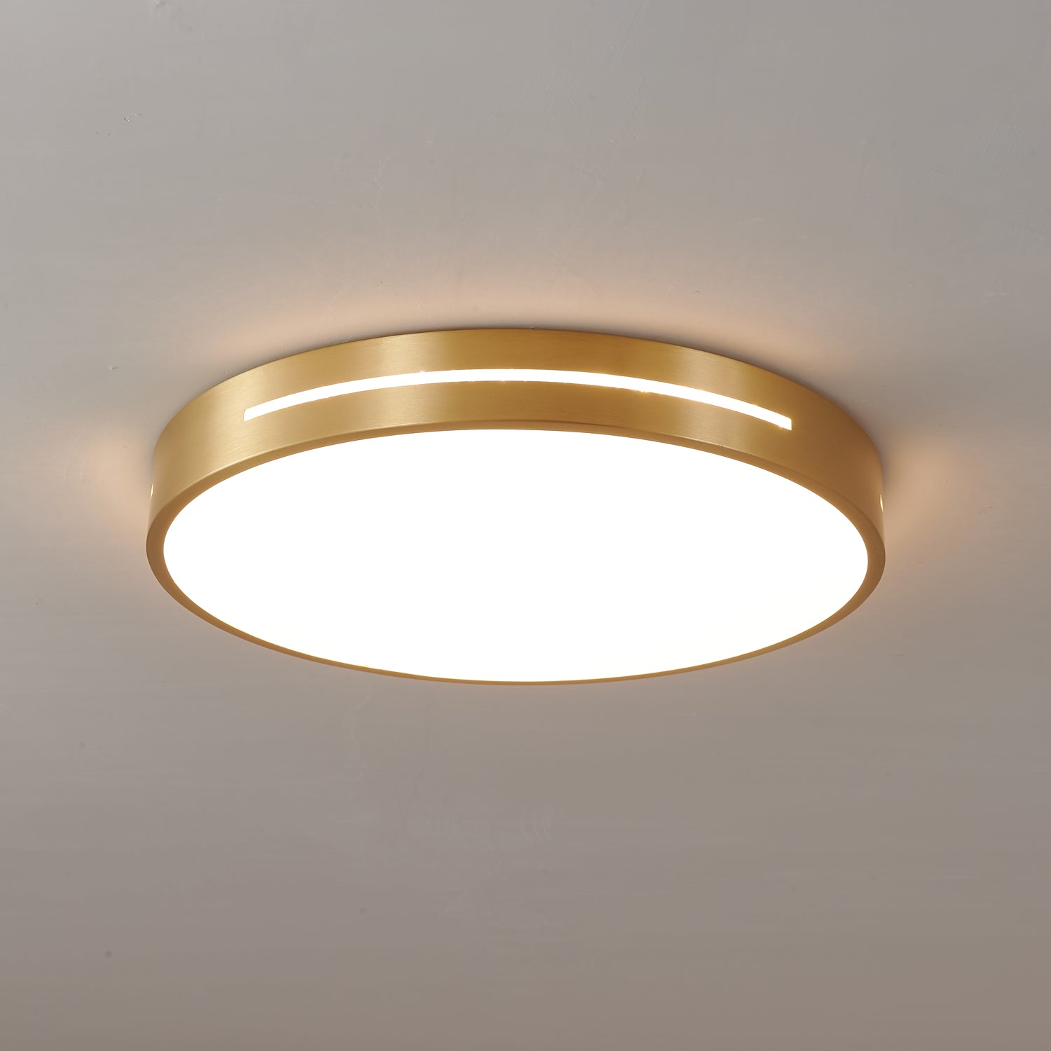 Eurcarara Plafonnier Laiton Moderne Minimaliste - Neutralighting