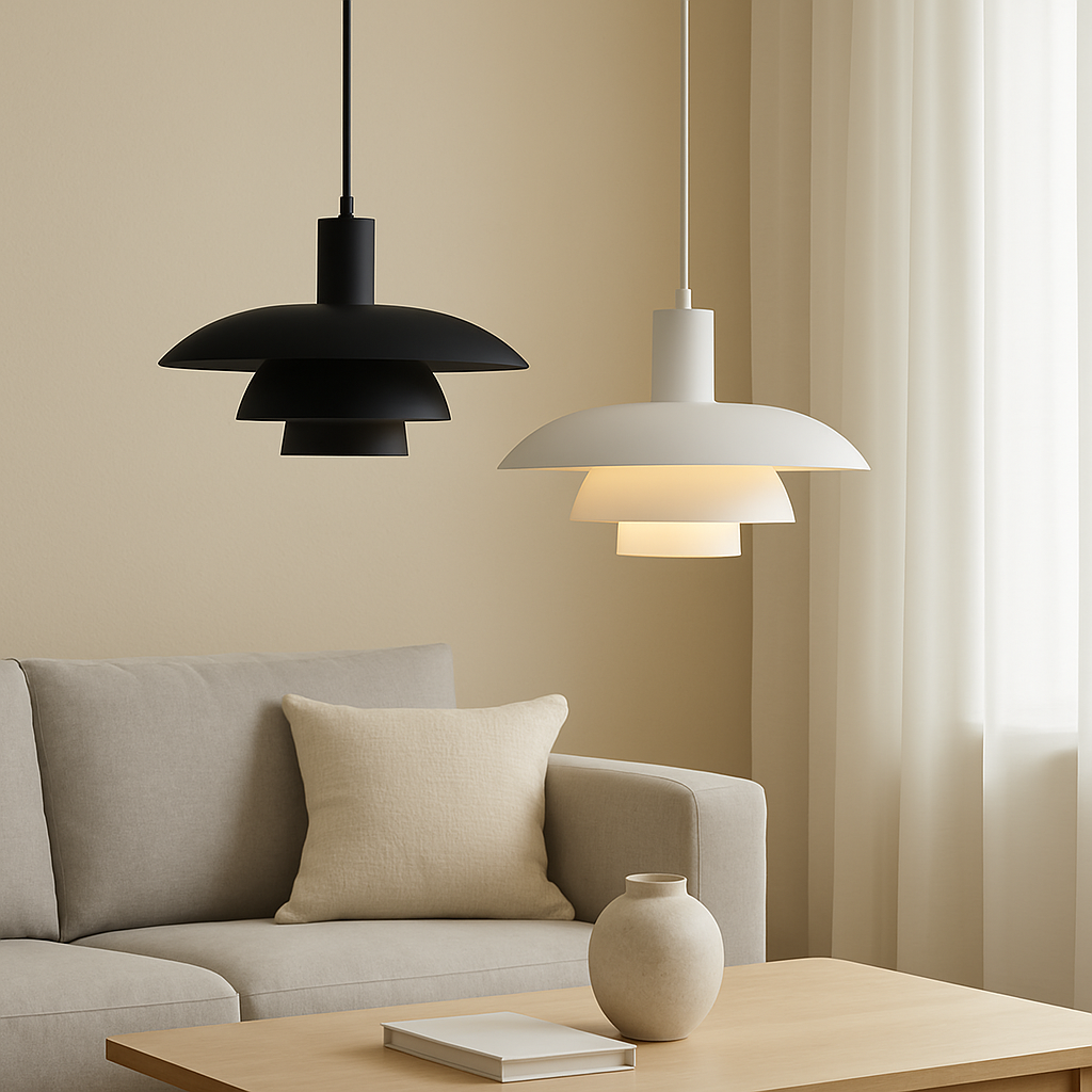 Lampe Suspendue Scandinave Minimaliste Lumière Chaleureuse Et Durable