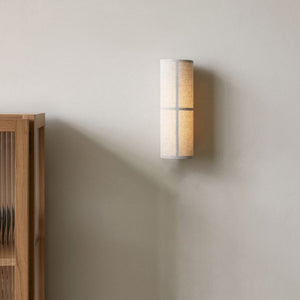 Lustra Wall Lamp Cylinder Fabric Soft Glow - Neutralighting