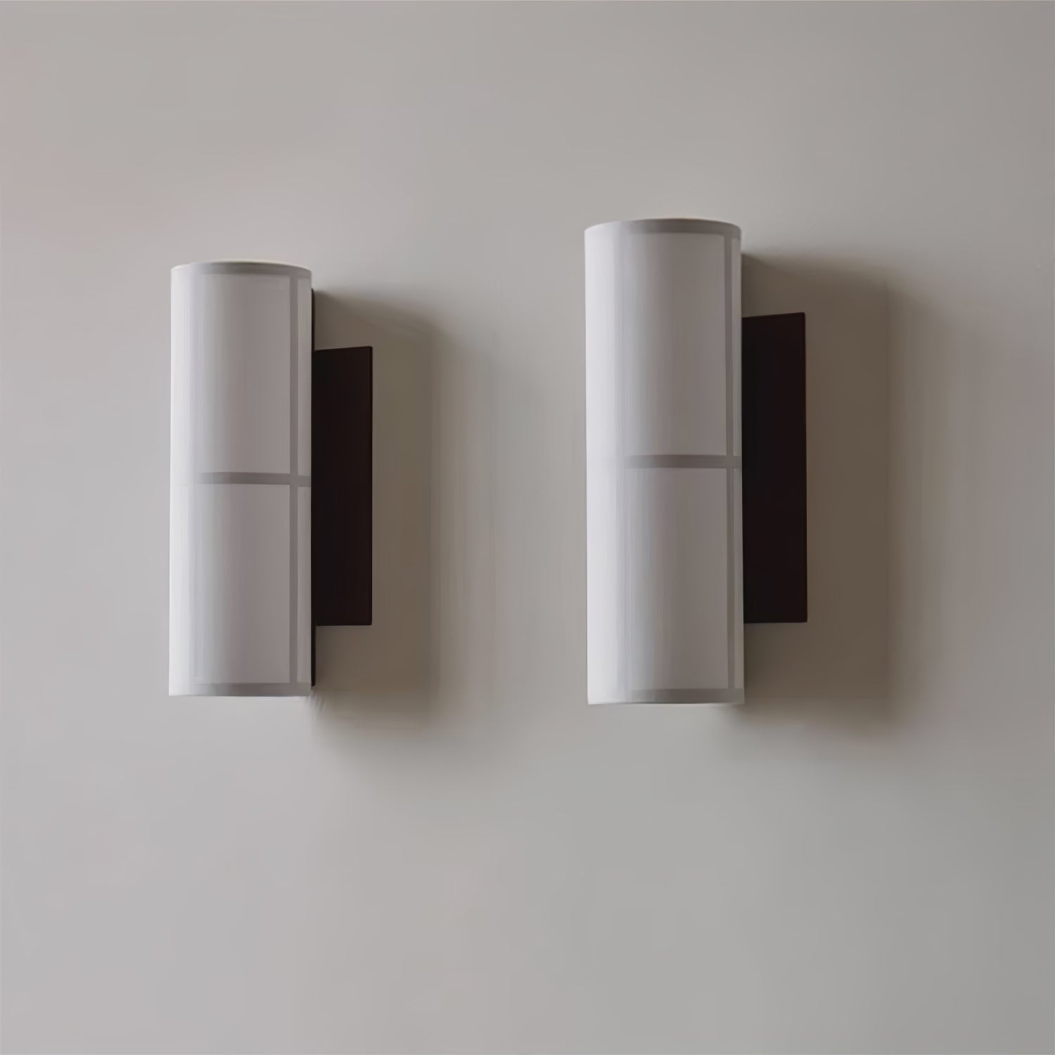 Lustra Wall Lamp Cylinder Fabric Soft Glow - Neutralighting