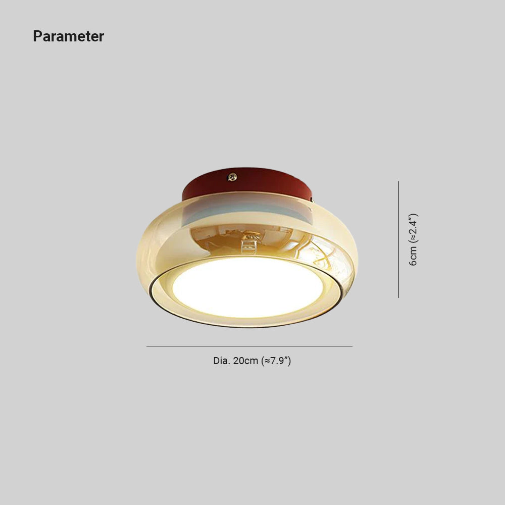 June Plafonnier Industriel Verre - Neutralighting