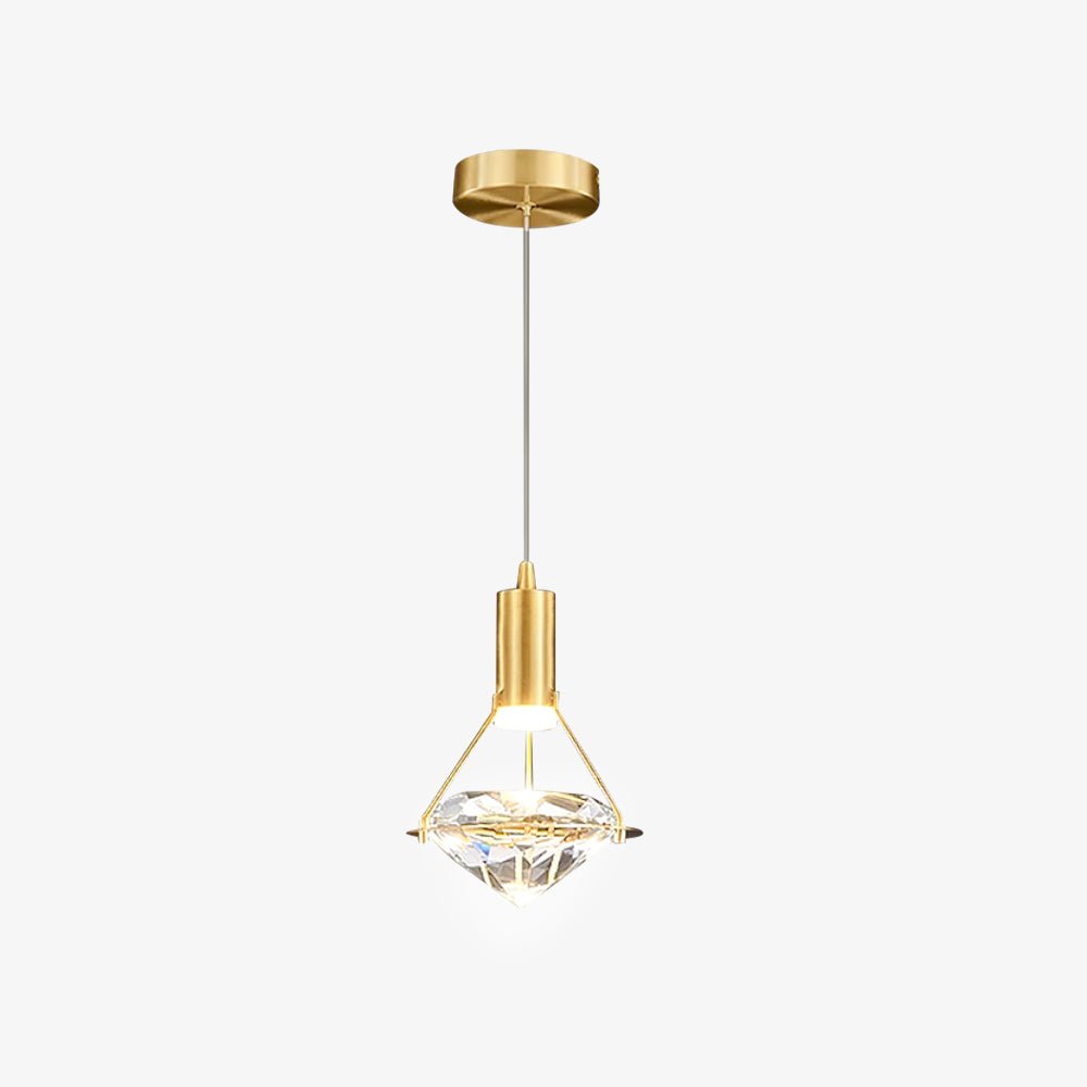 Elysianire Suspension Laiton Cristal Élégante - Neutralighting