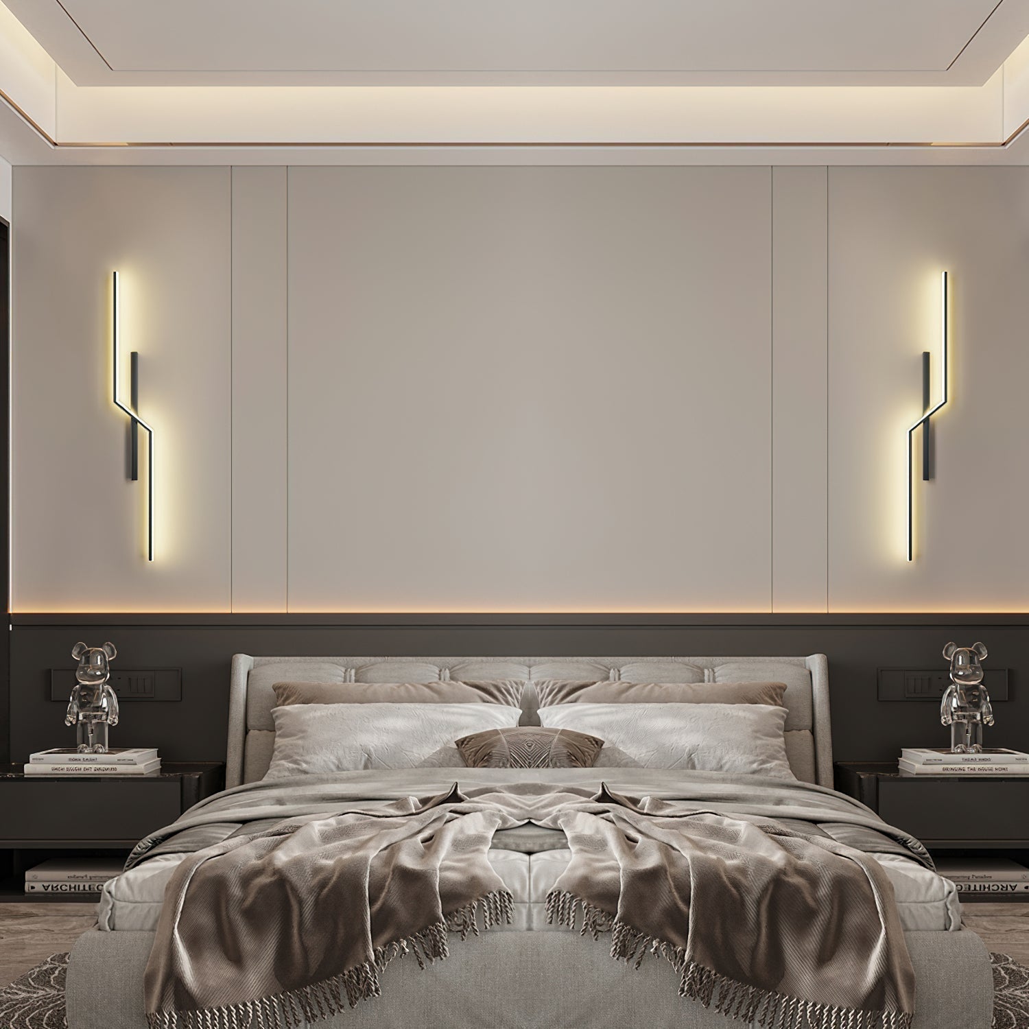 Iraeir Applique Murale Rechargeable Minimaliste - Neutralighting