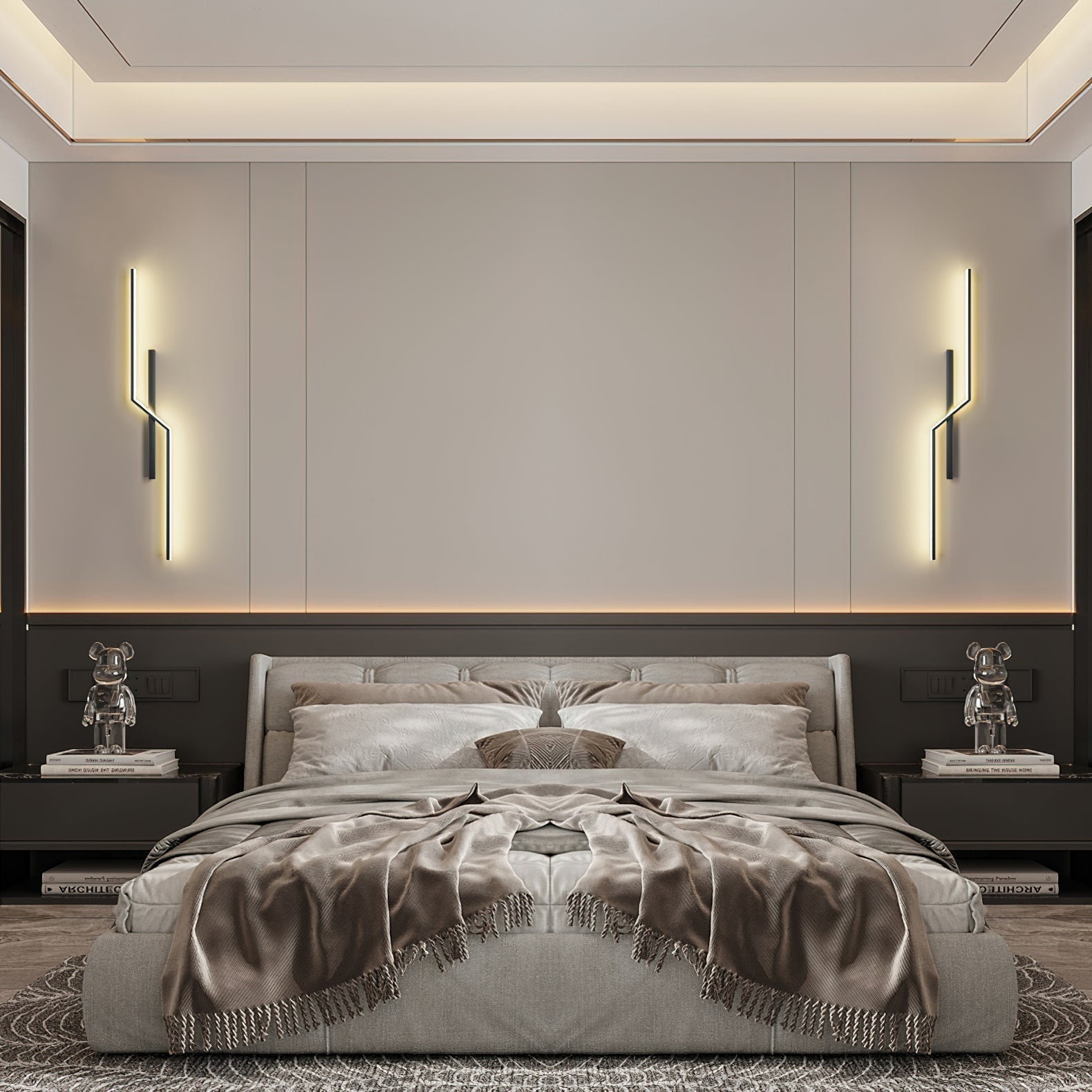 Iraeir Applique Murale Rechargeable Minimaliste - Neutralighting