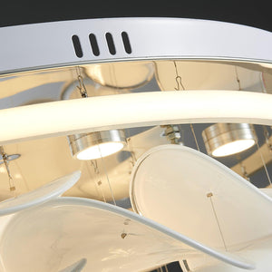 Lustra Lampe de plafond florale française en pétales pour maisons modernes - Neutralighting