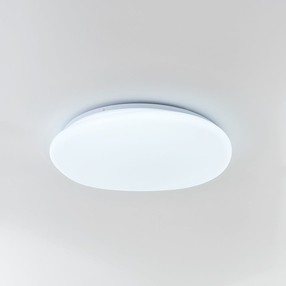 Sayu Plafonnier Galet Moderne Blanc. Salon - Neutralighting