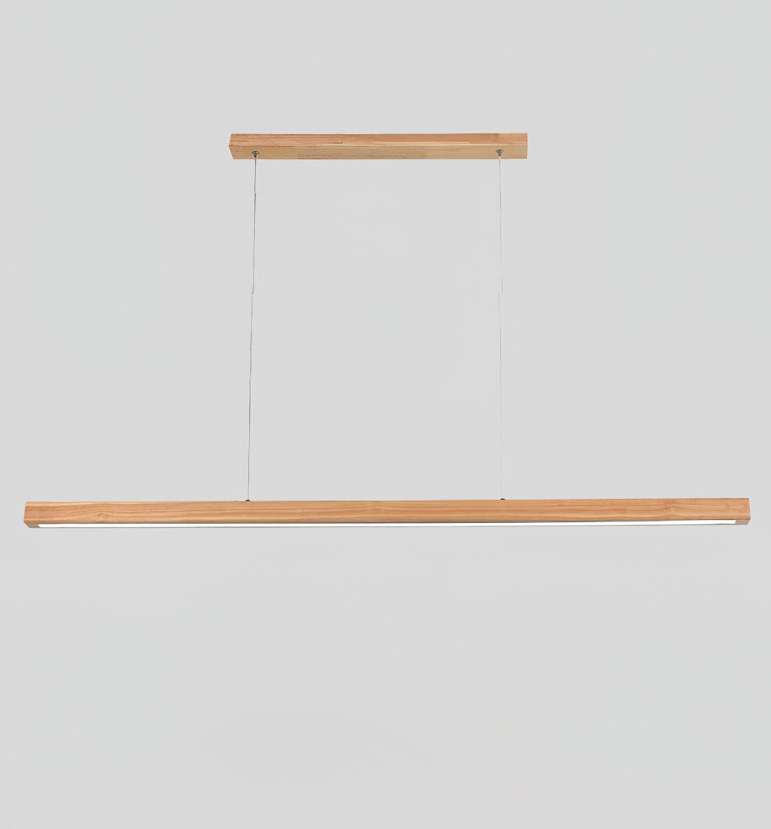 Elowen Suspension linéaire minimaliste en bois - Neutralighting