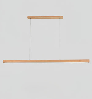 Elowen Suspension linéaire minimaliste en bois - Neutralighting