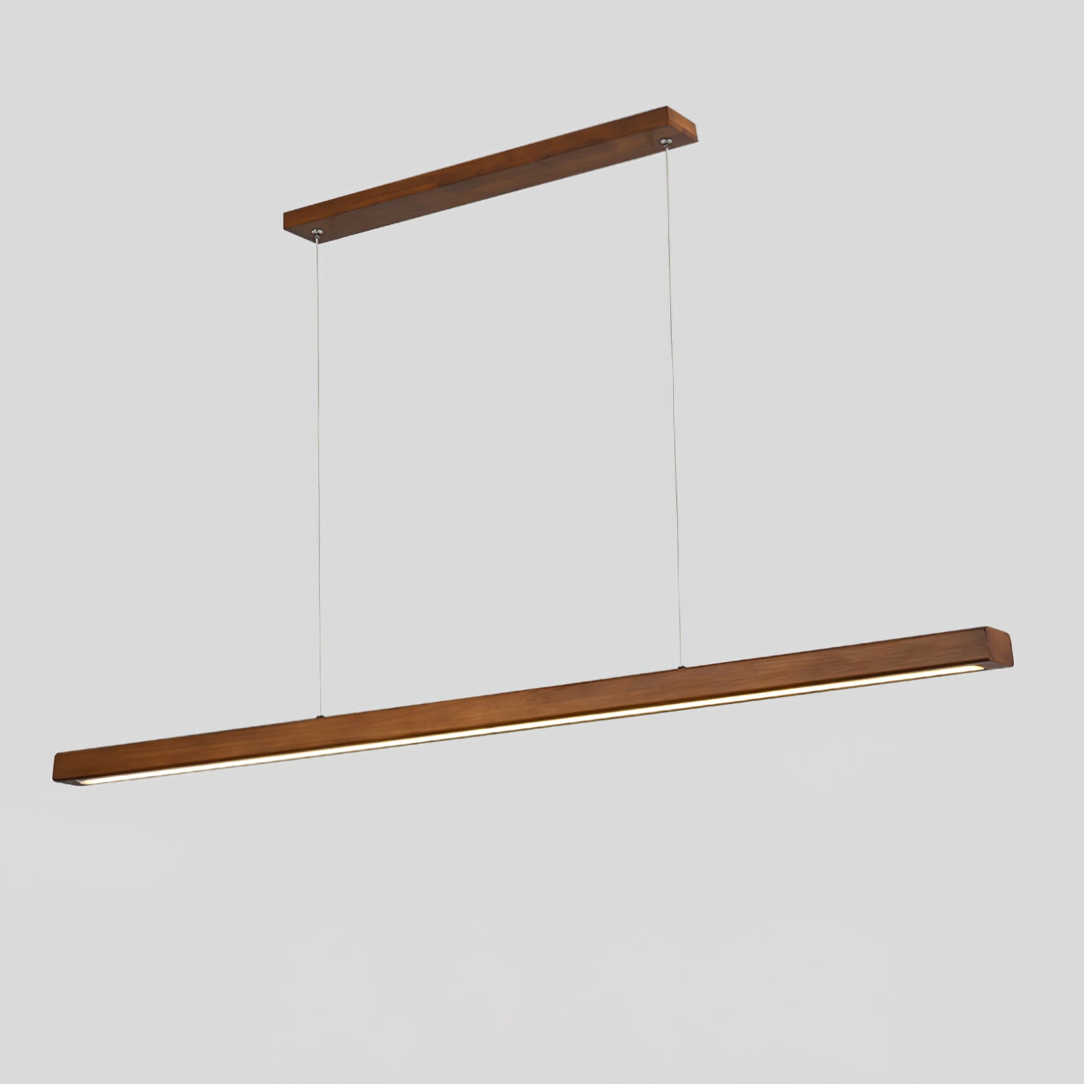 Elowen Suspension linéaire minimaliste en bois - Neutralighting