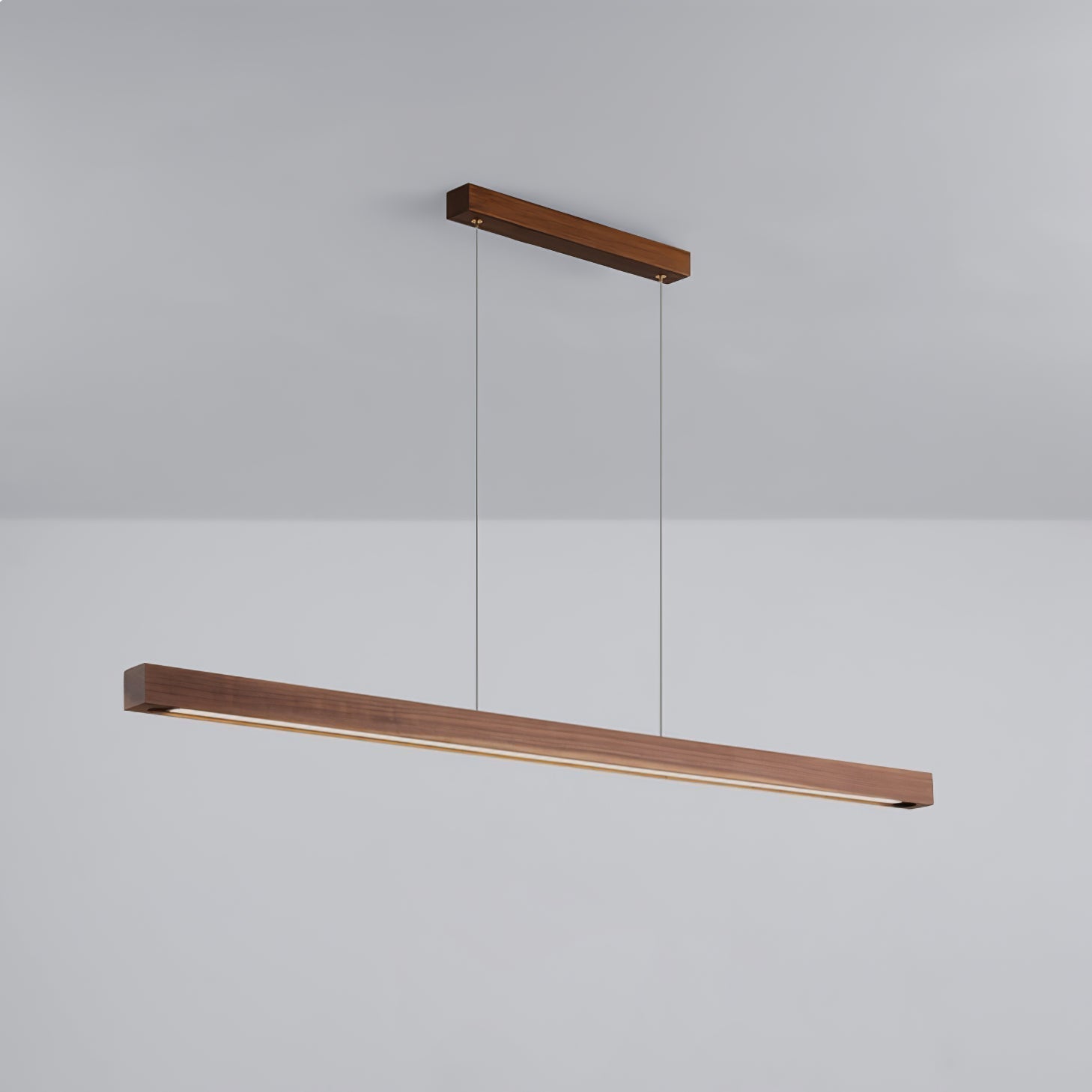 Elowen Suspension linéaire minimaliste en bois - Neutralighting
