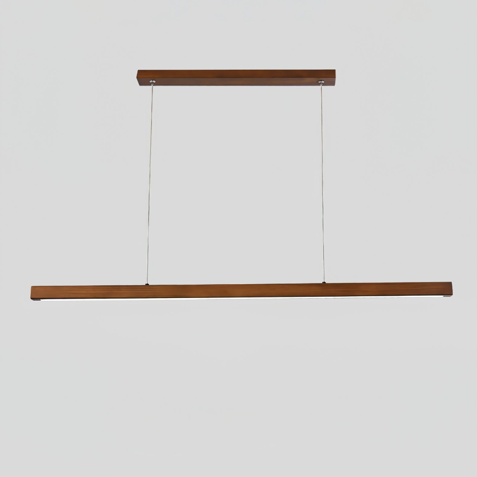 Elowen Suspension linéaire minimaliste en bois - Neutralighting