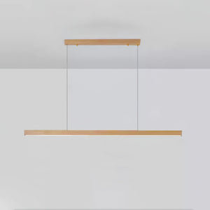 Elowen Suspension linéaire minimaliste en bois - Neutralighting