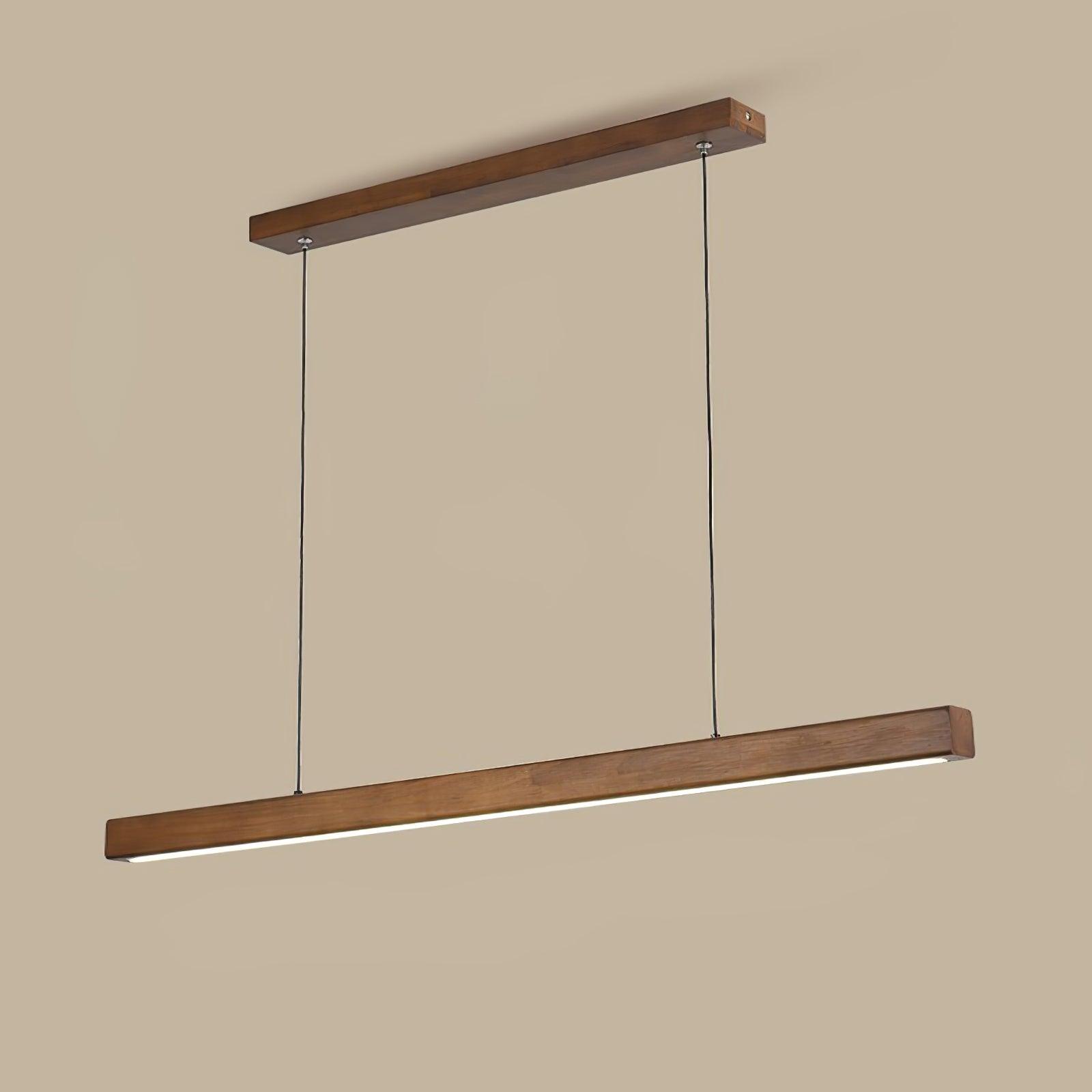 Xylo Suspension Linéaire Design en Bois - Neutralighting