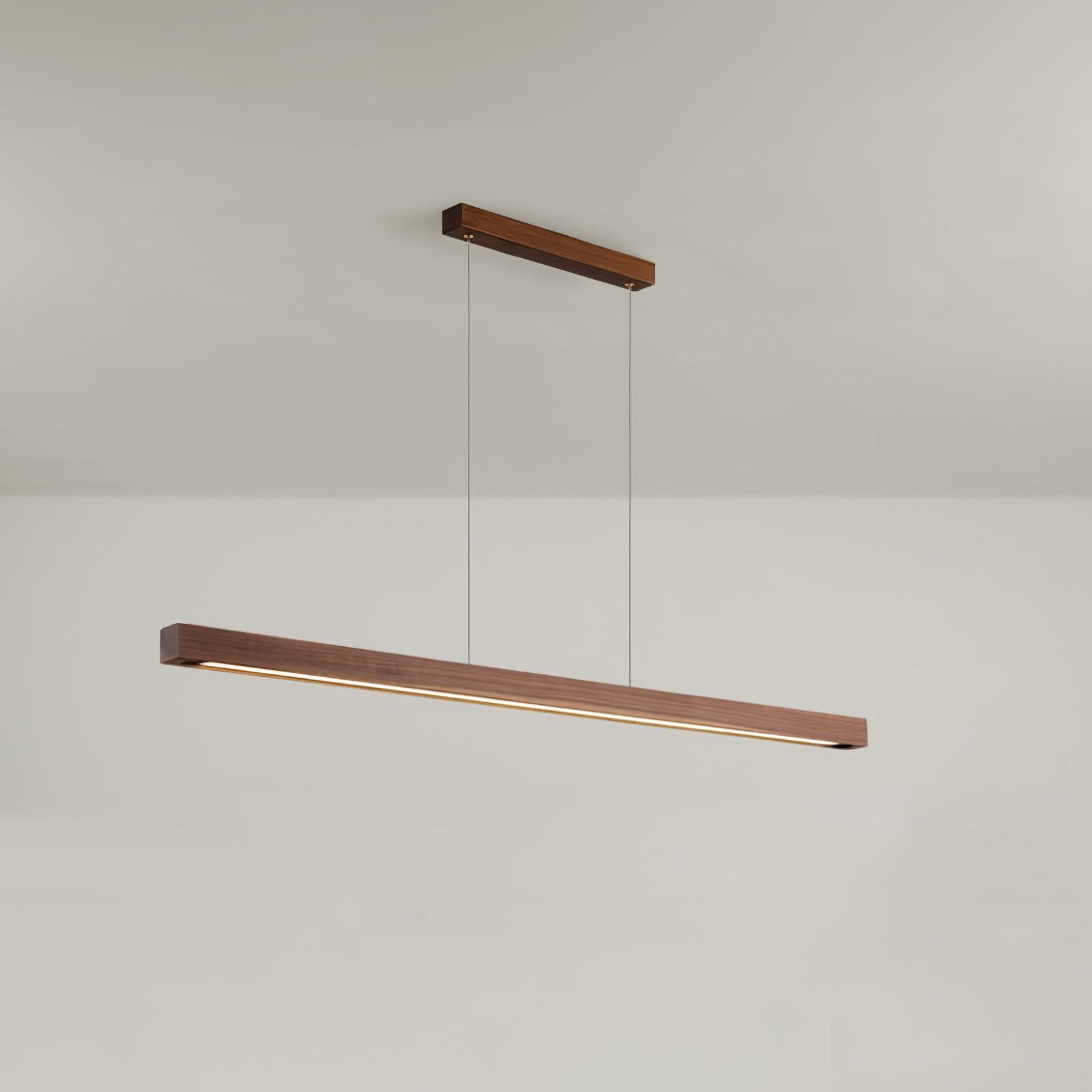 Xylo Suspension Linéaire Design en Bois - Neutralighting
