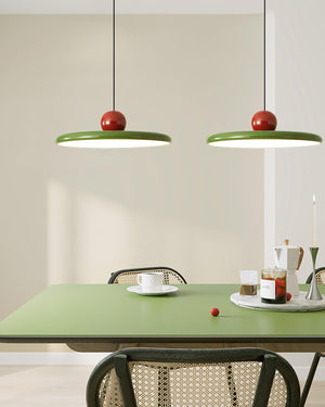 Lustra Lampe Pendante Swag Verte et Rouge - Neutralighting