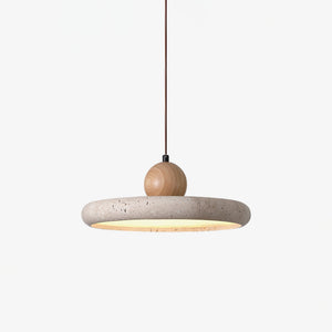 Opalyn Suspension Travertin Bois - Neutralighting