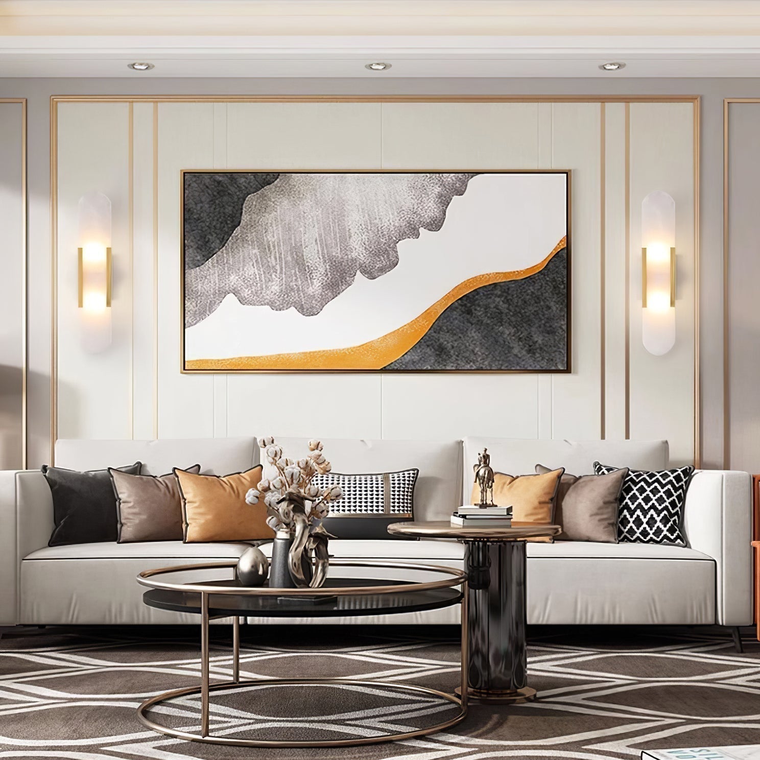 Veo Applique Murale en Albâtre de Luxe - Neutralighting