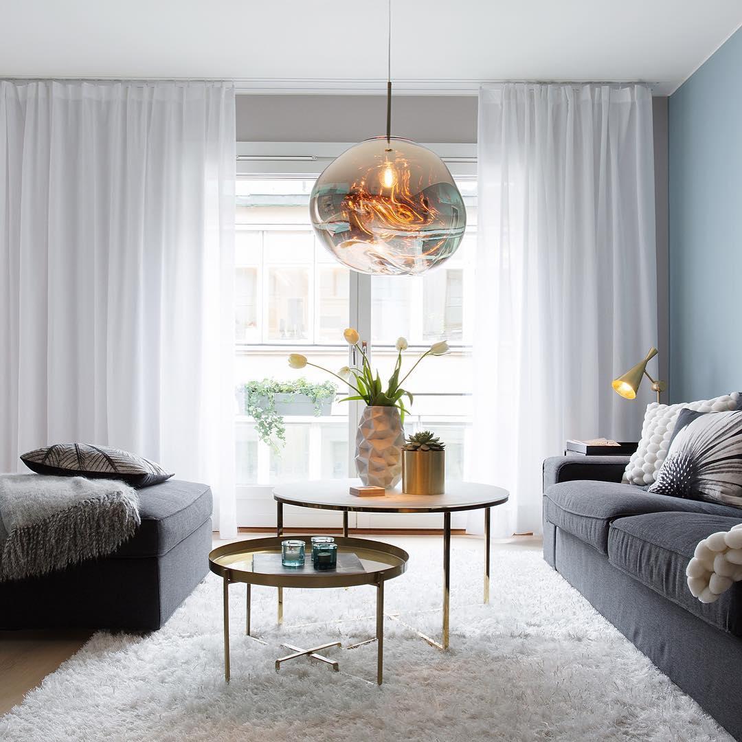 Lustra Suspension Luminaire Moderne Verre Lava - Neutralighting