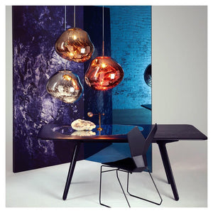 Lustra Suspension Luminaire Moderne Verre Lava - Neutralighting