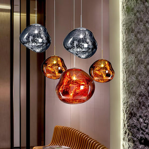 Lustra Suspension Luminaire Moderne Verre Lava - Neutralighting