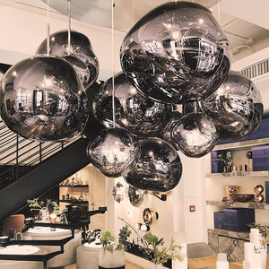 Lustra Suspension Luminaire Moderne Verre Lava - Neutralighting