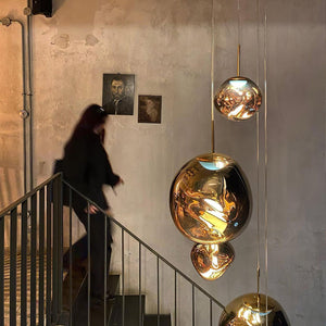 Lustra Suspension Luminaire Moderne Verre Lava - Neutralighting