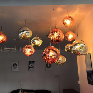 Lustra Suspension Luminaire Moderne Verre Lava - Neutralighting