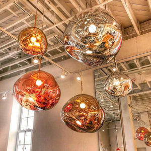 Lustra Suspension Luminaire Moderne Verre Lava - Neutralighting