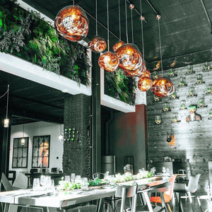 Lustra Suspension Luminaire Moderne Verre Lava - Neutralighting