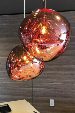 Lustra Suspension Luminaire Moderne Verre Lava - Neutralighting