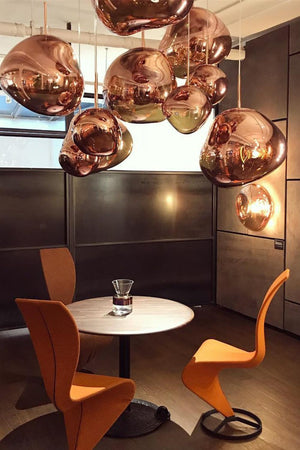 Lustra Suspension Luminaire Moderne Verre Lava - Neutralighting