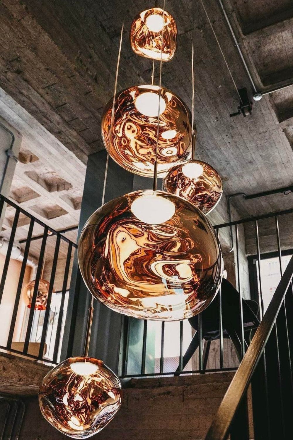 Lustra Suspension Luminaire Moderne Verre Lava - Neutralighting