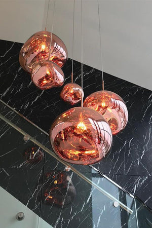 Lustra Suspension Luminaire Moderne Verre Lava - Neutralighting