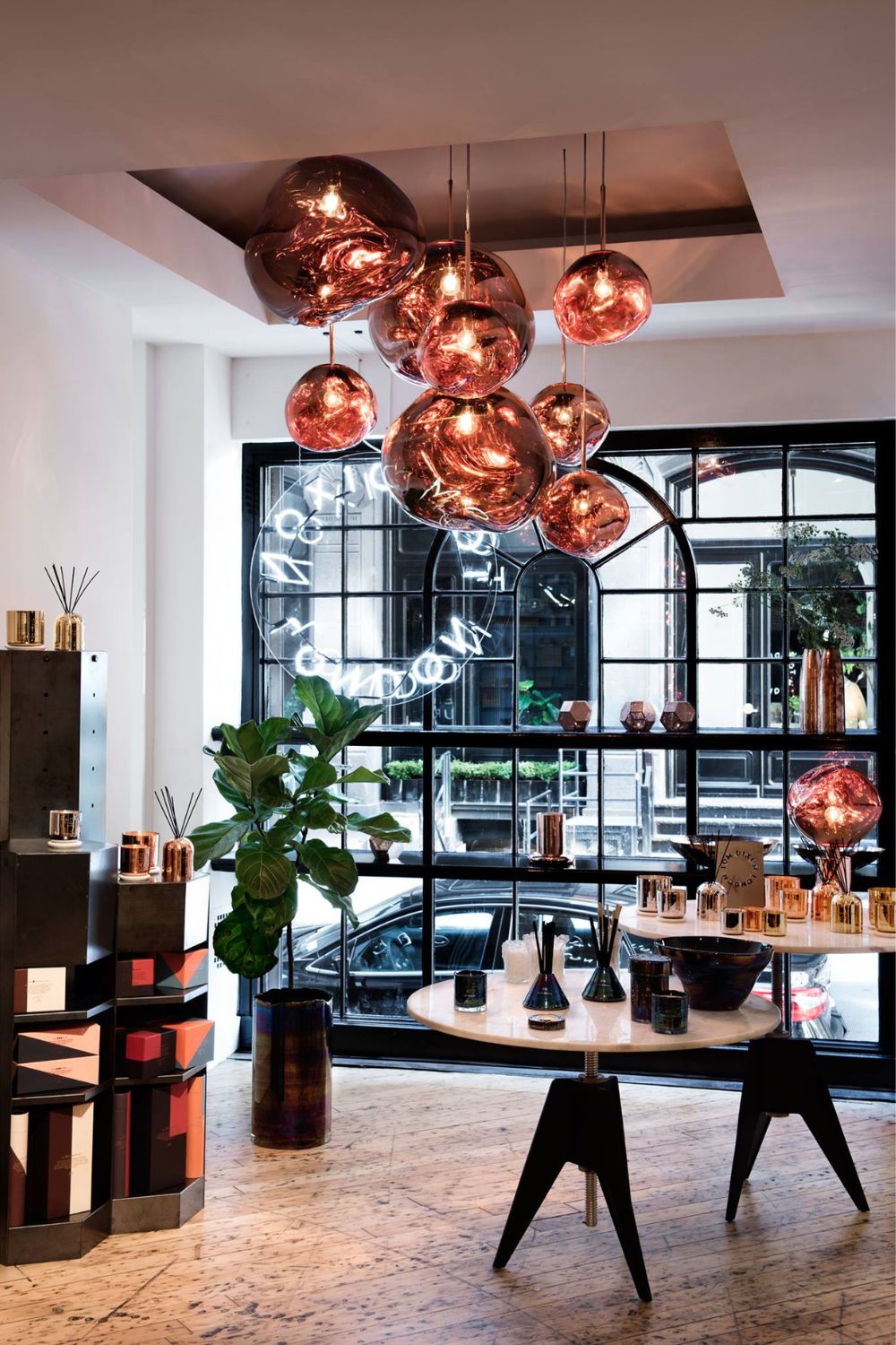 Lustra Suspension Luminaire Moderne Verre Lava - Neutralighting
