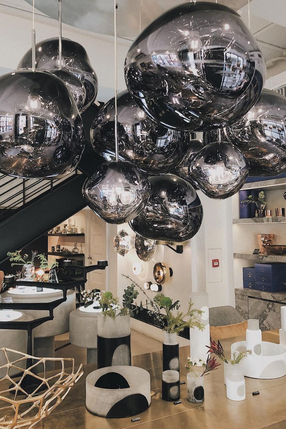 Lustra Suspension Luminaire Moderne Verre Lava - Neutralighting