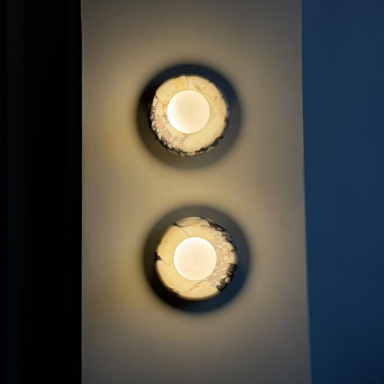 Hako Applique Murale Intérieure en Marbre - Neutralighting