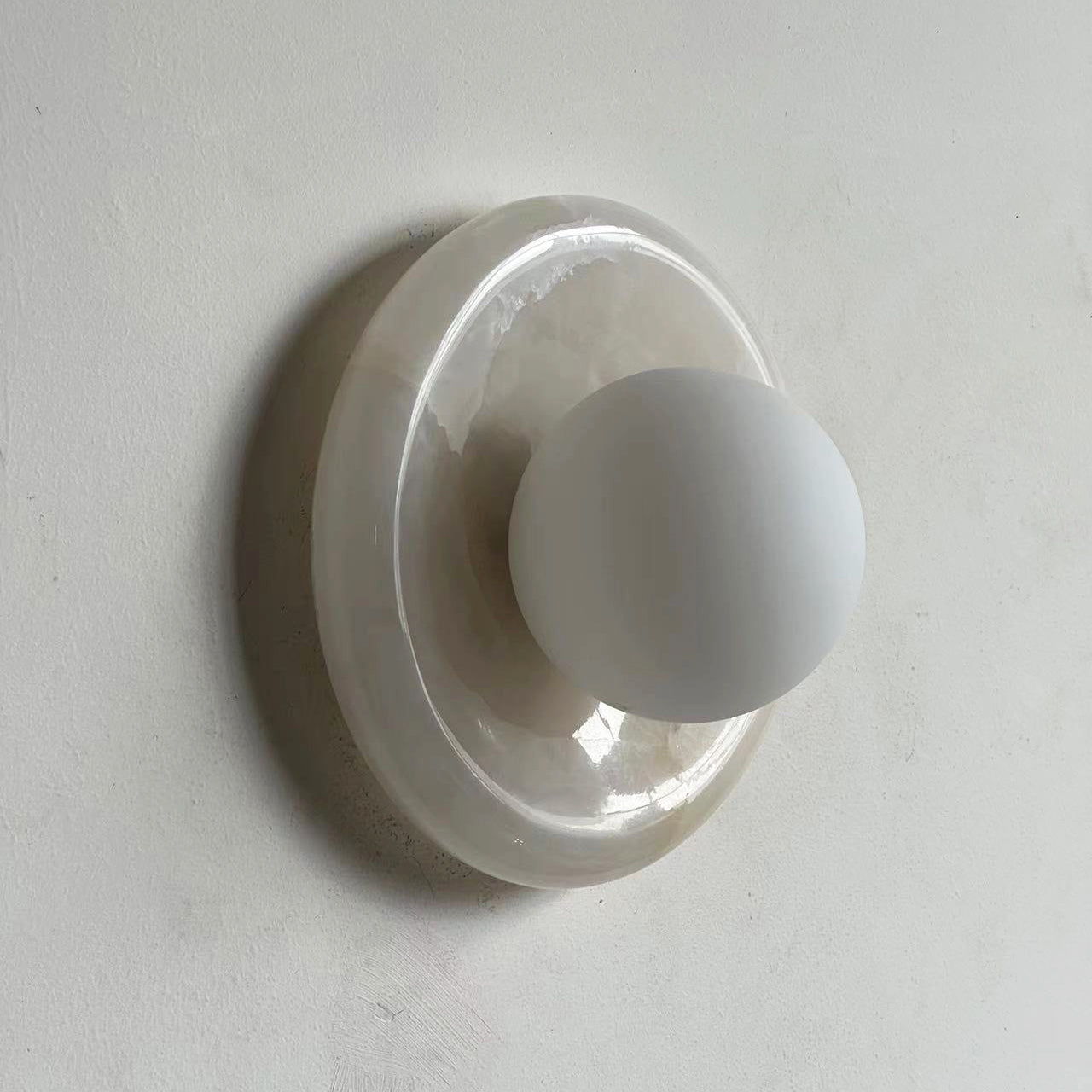 Hako Applique Murale Intérieure en Marbre - Neutralighting