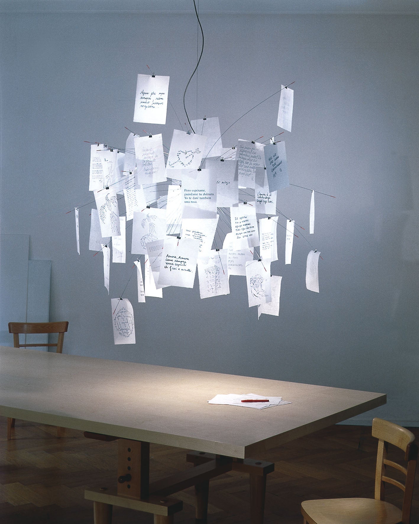 Lustra Chandelier en Papier Personnalisable Créatif - Neutralighting
