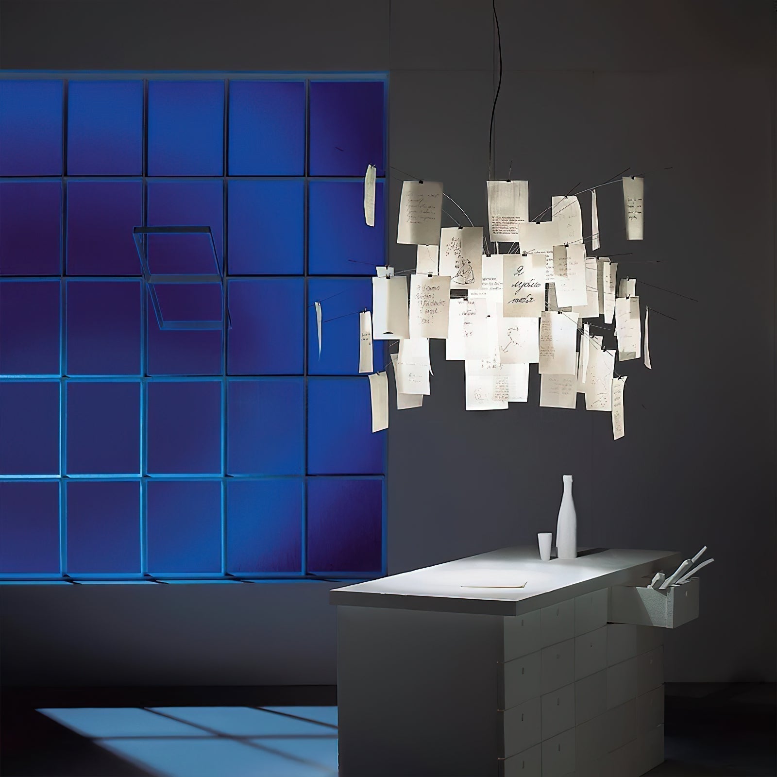Lustra Chandelier en Papier Personnalisable Créatif - Neutralighting