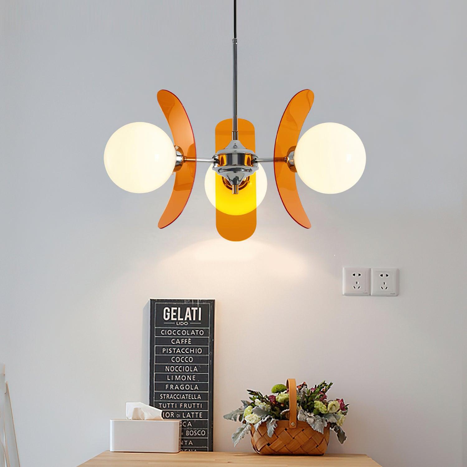 Ulano Lustre Marron & Orange - Neutralighting