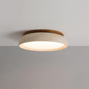 Kloris Plafonnier en pierre travertin - Neutralighting