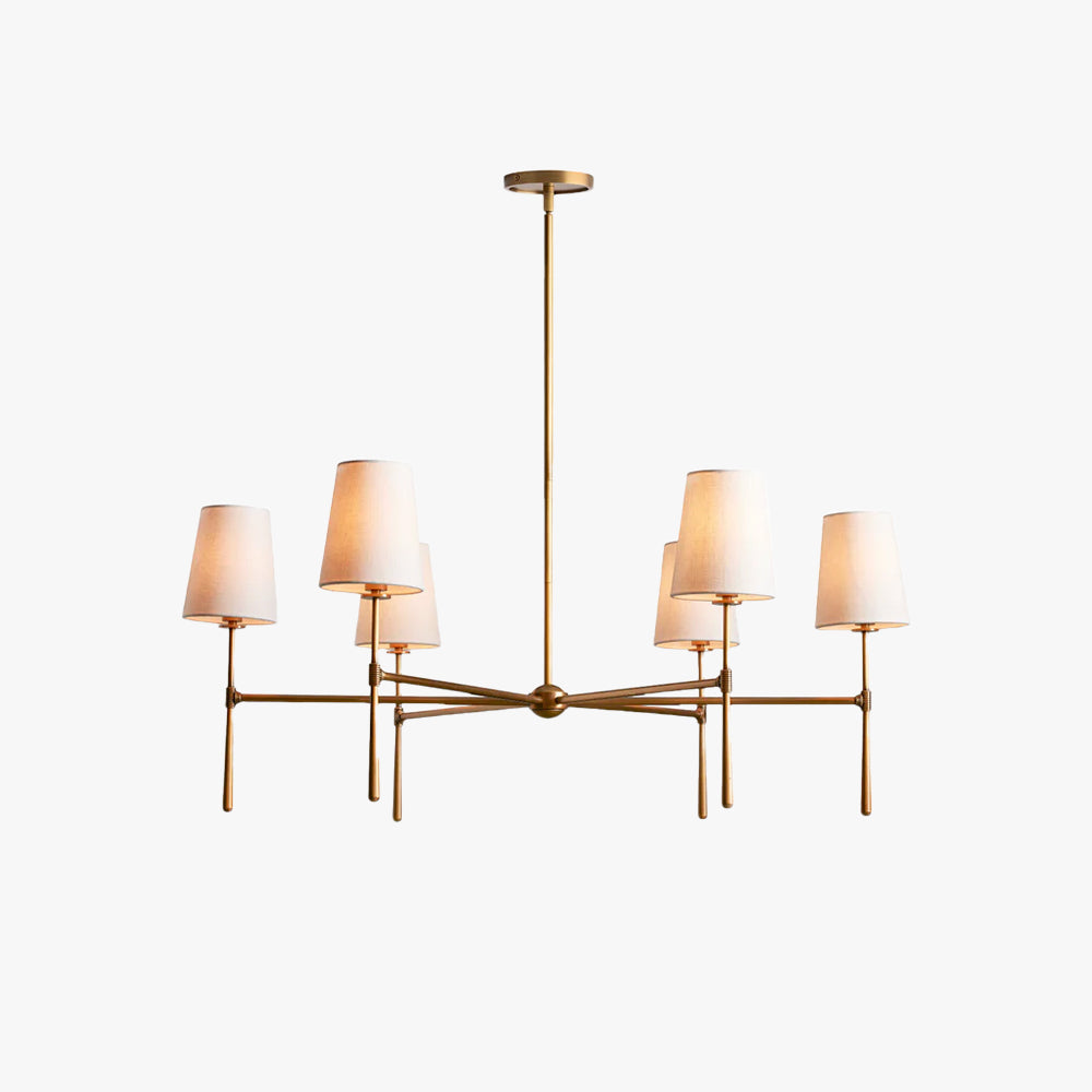 Valea Lustre à 4/6 Têtes Style Mid-Century - Neutralighting