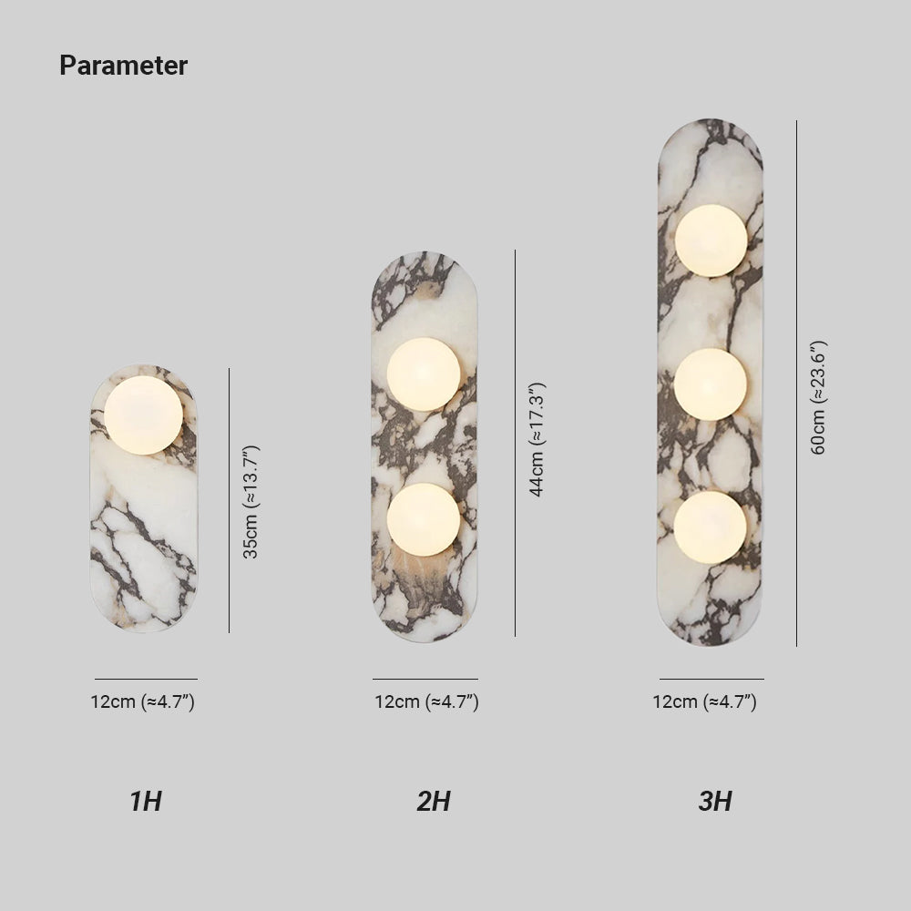 Domil Applique Murale en Marbre - Neutralighting